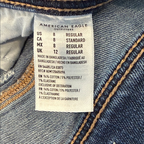 American Eagle Outfitters Blue Flare Jeans - Picture 5 of 5